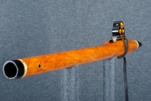 Tulip Wood Native American Flute, Minor, Low E-4, #Q8D (5)